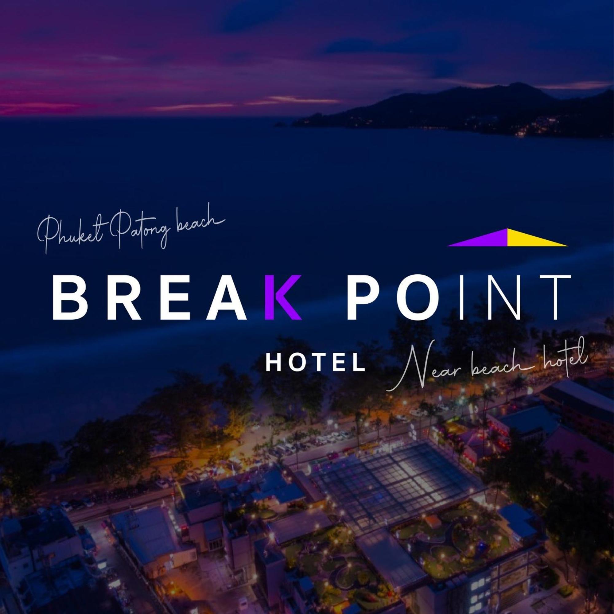 Break Point Hotel Patong Buitenkant foto