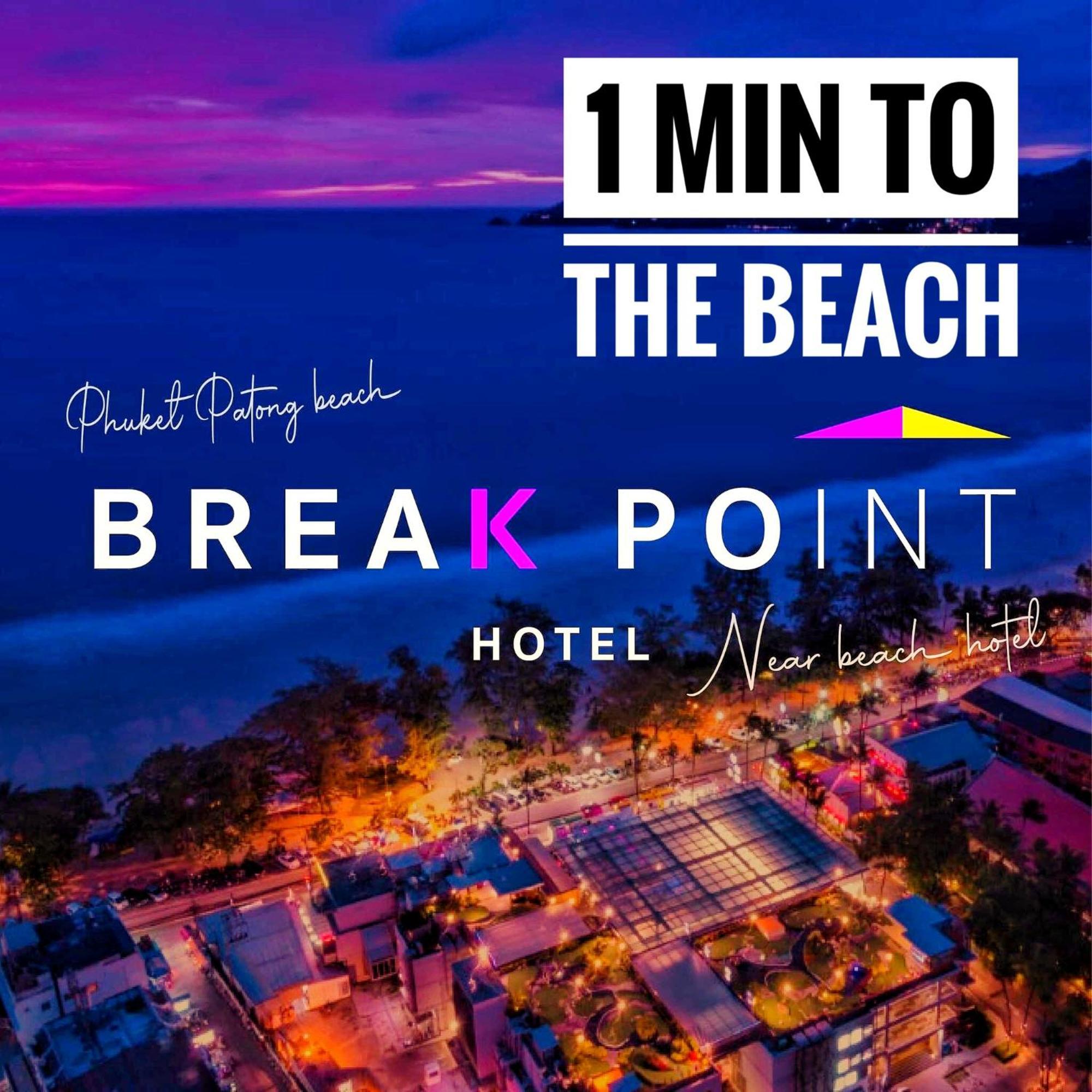 Break Point Hotel Patong Buitenkant foto